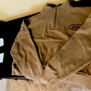 Land Rover cropped sweatshirt